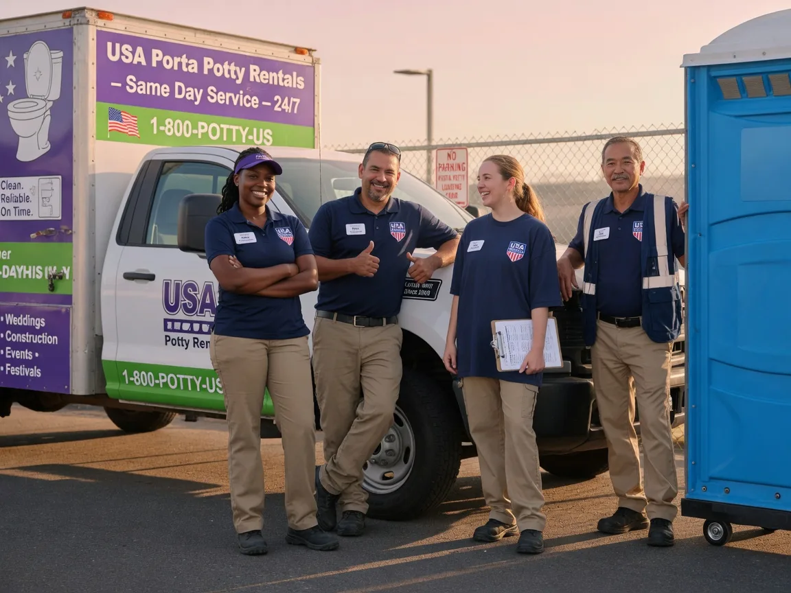 Porta Potty Rental company in Santa Clarita, CA